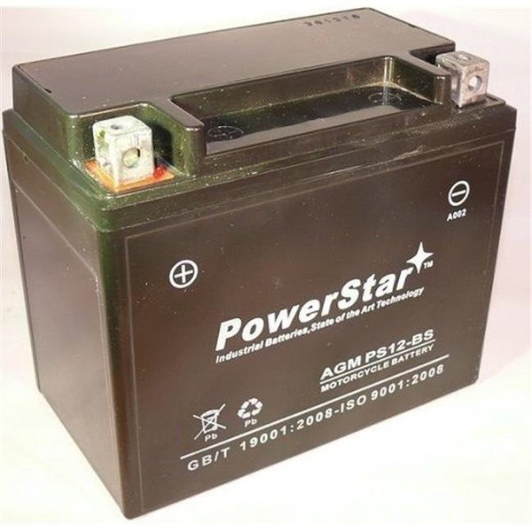 Powerstar PowerStar PS12-BS-f120020D7 12V 12Ah Battery And Charger PS12-BS-f120020D7